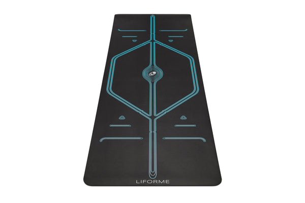 Unisex Noir Bleu Signature Tapis De Yoga Liforme XL Mountain - NGW-8890027