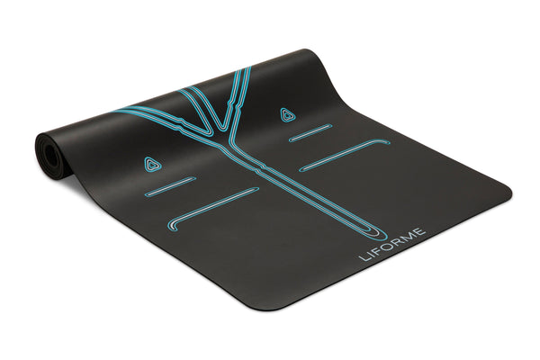 Unisex Noir Bleu Signature Tapis De Yoga Liforme XL Mountain - NGW-8890027