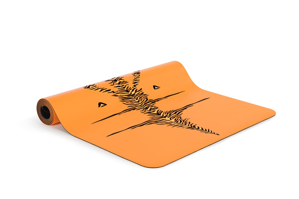 Unisex Orange Noir Blanche Signature Tapis De Yoga Liforme ‘Year of the Tiger’ - FPE-2504419