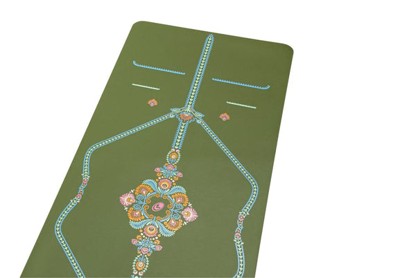 Unisex Vert Olive Signature Tapis De Yoga Liforme Mindful Garden - FSU-5990914