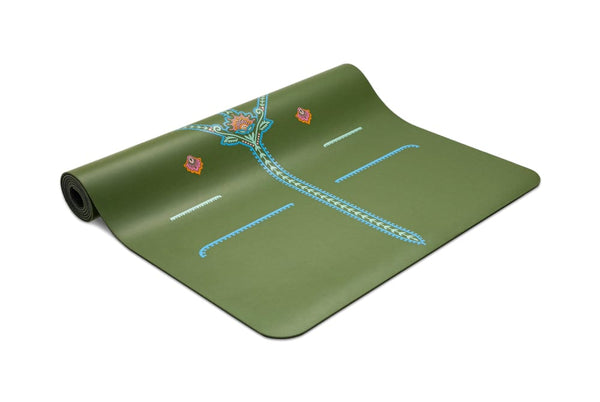 Unisex Vert Olive Signature Tapis De Yoga Liforme Mindful Garden - FSU-5990914