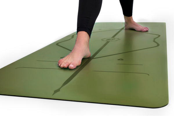 Unisex Vert Olive Signature Tapis De Yoga Liforme Unrivalled Grip & Alignment System - BXZ-9403679