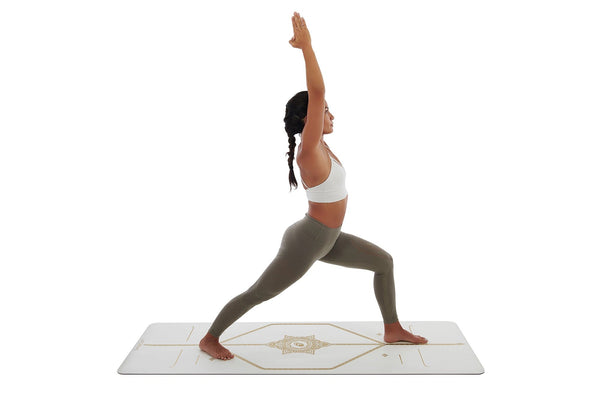 Unisex Blanche Doré Signature Tapis De Yoga Liforme White Magic' - TNL-9133365