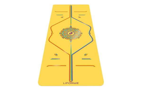 Unisex Jaune Multicolore Signature Tapis De Yoga Liforme Rainbow Hope - RUI-6197210