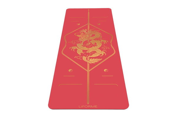 Unisex Rouge Signature Tapis De Yoga Liforme Dragon & Phoenix s - HRT-5253729