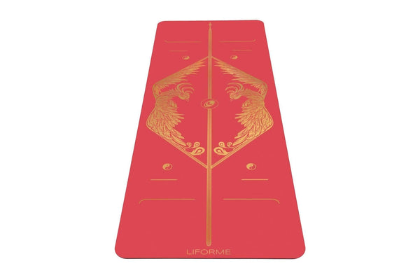 Unisex Rouge Signature Tapis De Yoga Liforme Dragon & Phoenix s - AKI-5272898