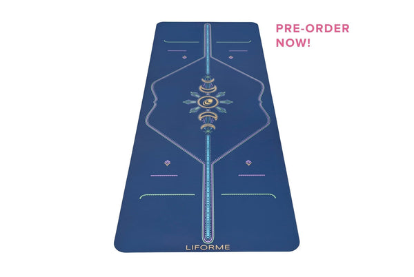 Unisex Bleu Signature Tapis De Yoga Liforme Cosmic Moon - KPV-1536448