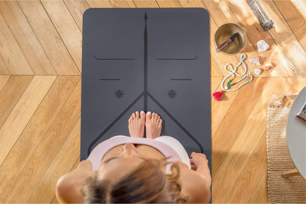 Unisex Grise Signature Tapis De Yoga Liforme Gratitude Mat - GMK-5901243