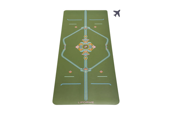 Unisex Vert Olive Travel Tapis De Yoga Liforme Mindful Garden - AJX-9358869