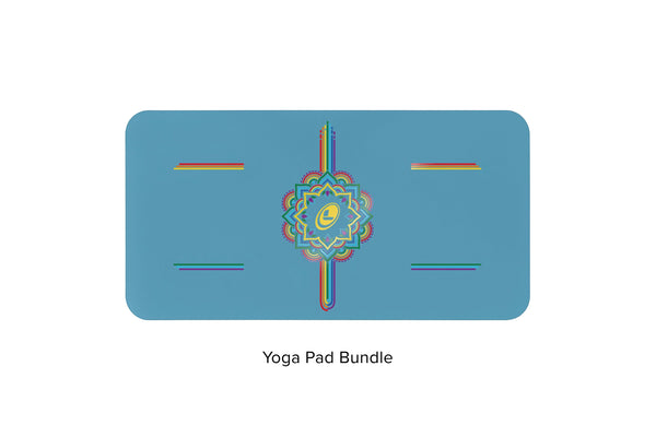 Unisex Bleu Multicolore Signature Tapis De Yoga Liforme Blue Sky Rainbow - EGG-0326079