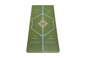 Unisex Vert Olive Travel Tapis De Yoga Liforme Mindful Garden - QFK-5029986