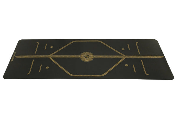 Unisex Noir Doré Travel Tapis De Yoga Liforme Black & Gold - ZVI-2220153