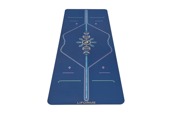 Unisex Bleu Signature Tapis De Yoga Liforme Cosmic Moon - KPV-1536448