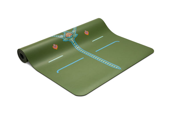 Unisex Vert Olive Travel Tapis De Yoga Liforme Mindful Garden - QFK-5029986