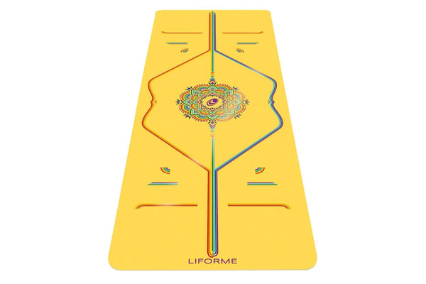 Unisex Jaune Multicolore Travel Tapis De Yoga Liforme Rainbow Hope - XQU-6579419