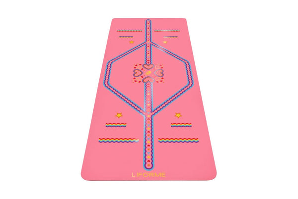 Enfant Rose Rainbow Tapis De Yoga Liforme Playful - HOJ-7663638