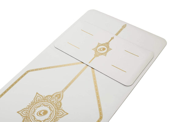 Unisex Blanche Doré Yoga Pads Liforme White Magic' Yoga Pad - PHB-7388696