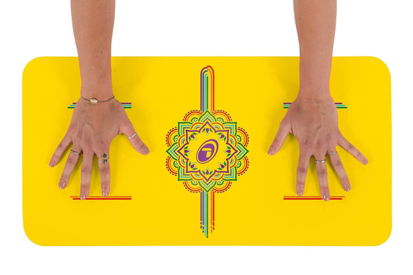 Unisex Jaune Multicolore Yoga Pads Liforme Rainbow Hope Yoga Pad - CLP-2009055